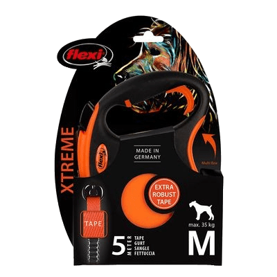 Flexi - Xtreme - bandkoppel - orange - DjurZooFlexi - Xtreme - bandkoppel - orangeFlexiDjurZooH780184000498034309M - 5 mFlexi - Xtreme - bandkoppel - orange