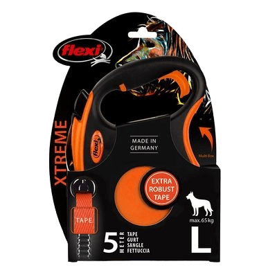 Flexi - Xtreme - bandkoppel - orange - DjurZooFlexi - Xtreme - bandkoppel - orangeFlexiDjurZooH780194000498034408L - 5 mFlexi - Xtreme - bandkoppel - orange