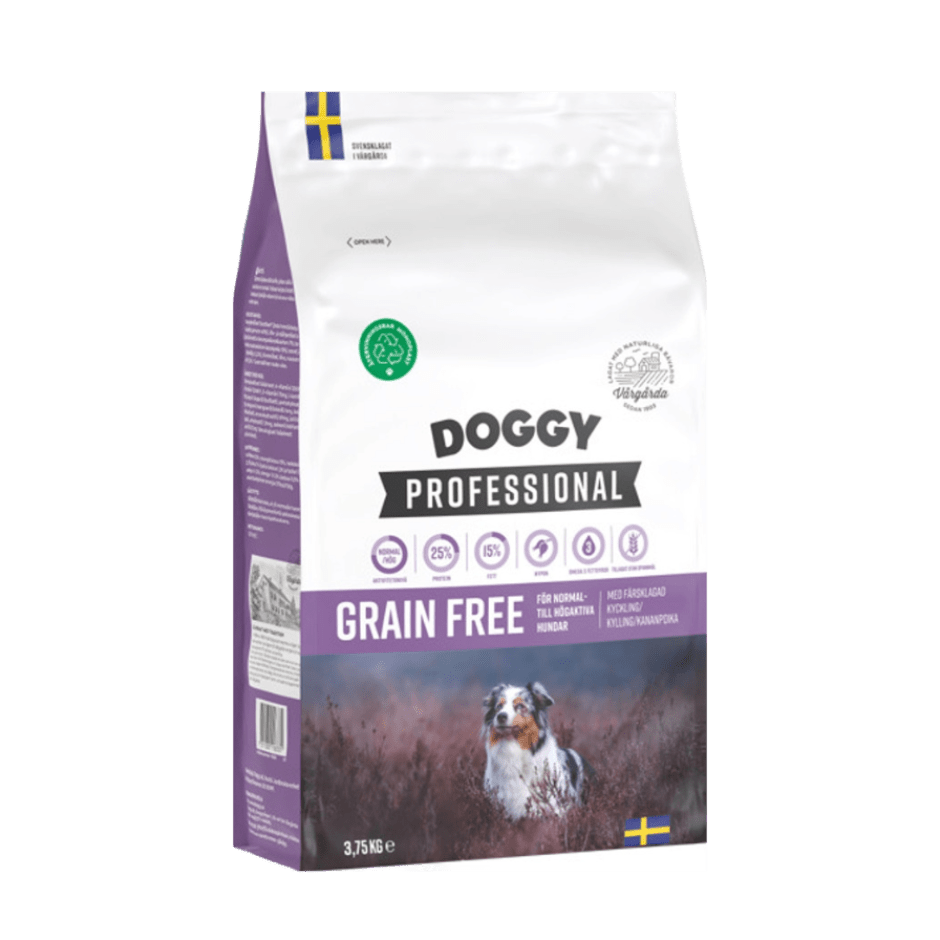 Doggy Professional Grain Free - DjurZooDoggy Professional Grain FreeDoggy Professional Grain FreeDoggyDjurZooL1183373110301183313.75 kgDoggy Professional Grain Free