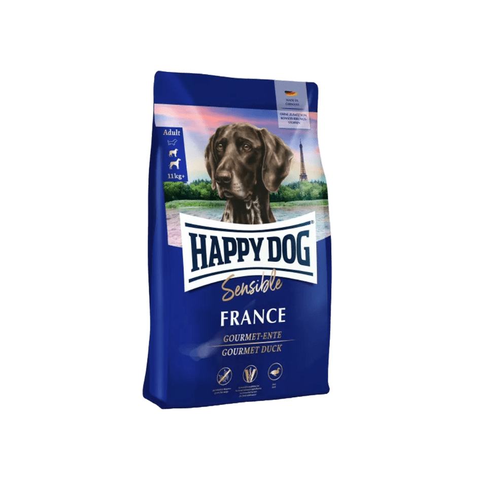 Sensible France Hundfoder - DjurZooSensible France HundfoderHappy DogDjurZoo112346400196712250311 kgSensible France Hundfoder