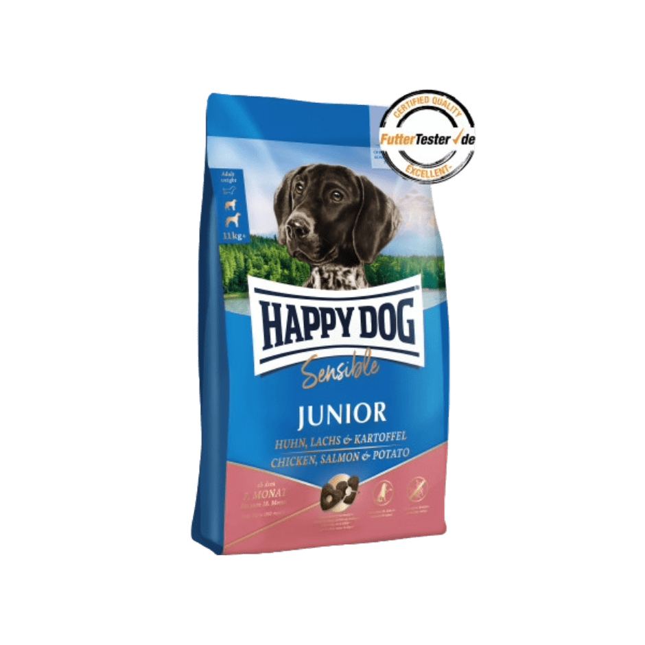 HappyDog Sensible Junior Kyckling, Lax & Potatis - DjurZooHappyDog Sensible Junior Kyckling, Lax & PotatisHappy DogDjurZoo11212340019671521114 kgHappyDog Sensible Junior Kyckling, Lax & Potatis