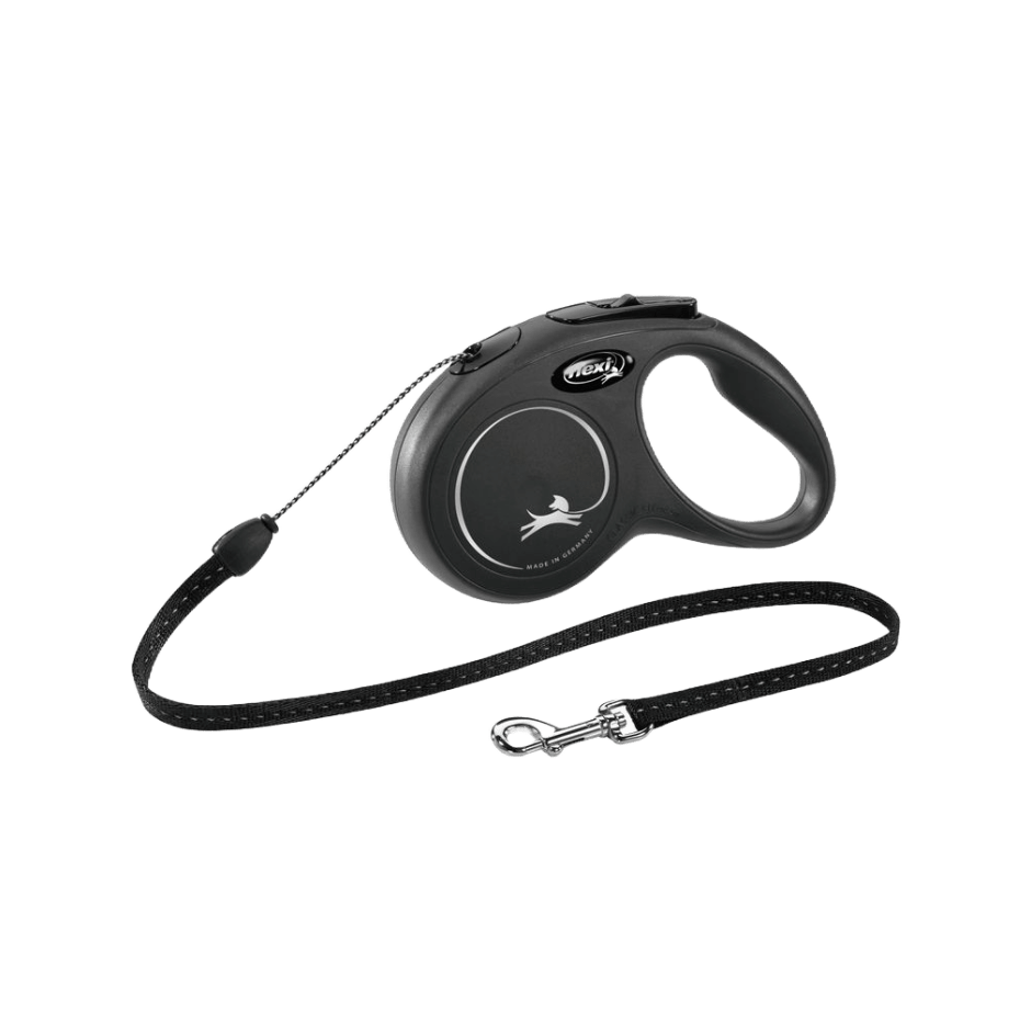Flexi New Classic repkoppel Svart - DjurZooFlexi New Classic repkoppel SvartFlexiDjurZooH7840S4000498022429XS 3 mFlexi New Classic repkoppel Svart