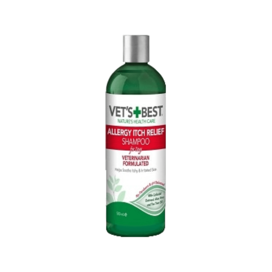 Vet's Best Allergy Itch Relief Shampoo 500 ml - DjurZooVet's Best Allergy Itch Relief Shampoo 500 mlVets BestDjurZooH03514031658803514500 mlVet's Best Allergy Itch Relief Shampoo 500 ml